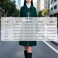 thumbnail image 3 of Aimik Women's Single Breasted Long Coat with Lapel Collar and Button Front Classic Winter Jacket for Work, 3 of 6