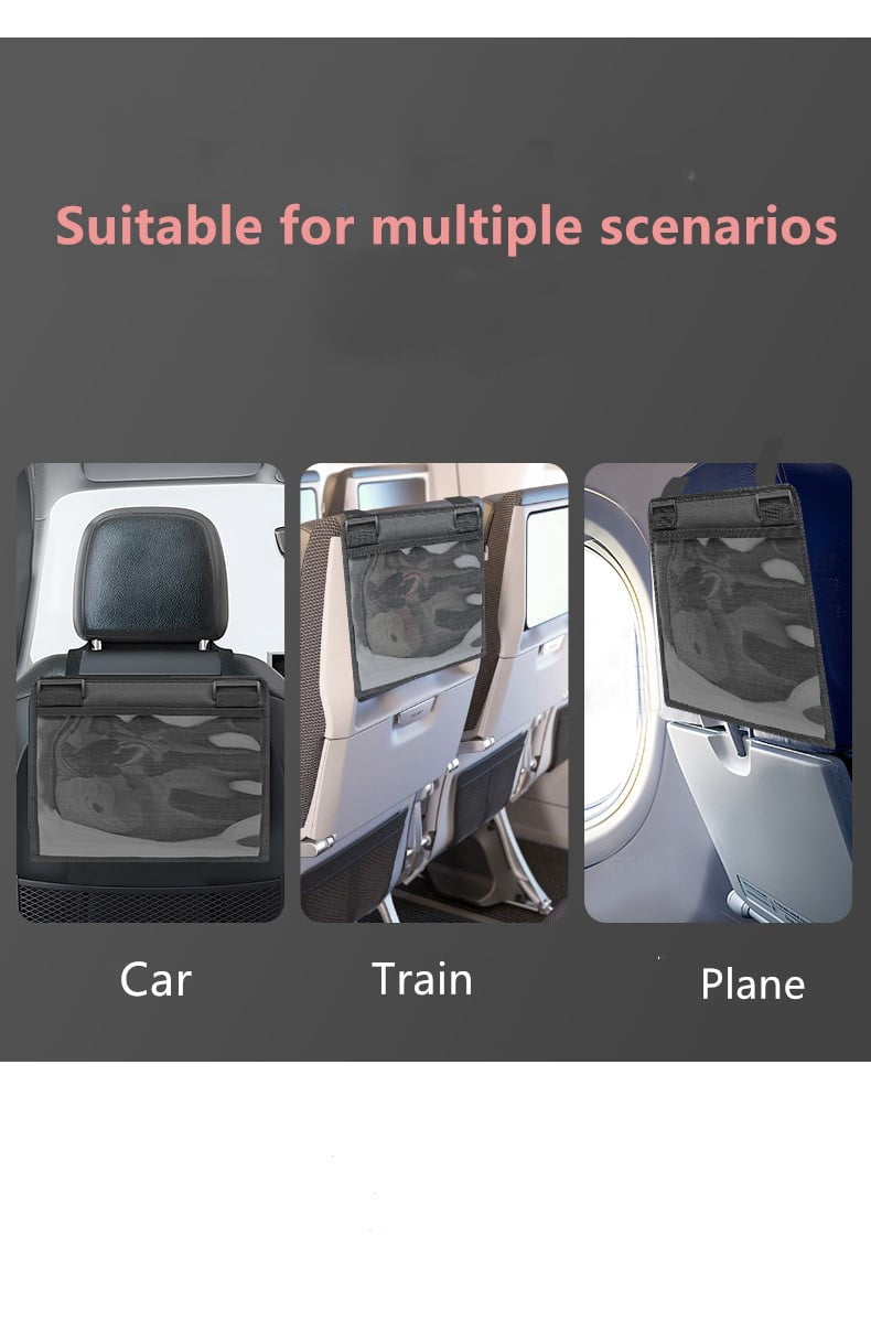 Car Seat Back Organizer , Auto Driver Or Passenger Accessories Organizer, Vehicle Front Seat Caddy, Personal Travel Cooler Storage Bag For Adults & Kids