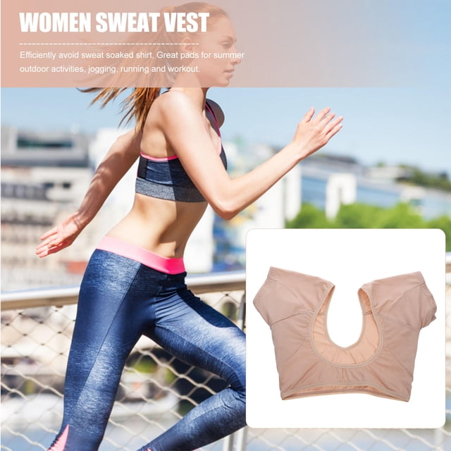unbranded Absorbente De Sudor Para Axilas Beige Con Cómodo Y Protección Para Camiseta