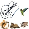 thumbnail image 2 of Pet Leash Kits Ultralight Anti-bite Harness Flying Training Rope For Squirrel Guinea Pig RabbitParrot, 2 of 9