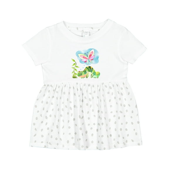Inktastic Caterpillar's Dream Girls Baby Dress