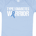 thumbnail image 4 of Inktastic Type 1 Diabetes Warrior Boys or Girls Baby Bodysuit, 4 of 5