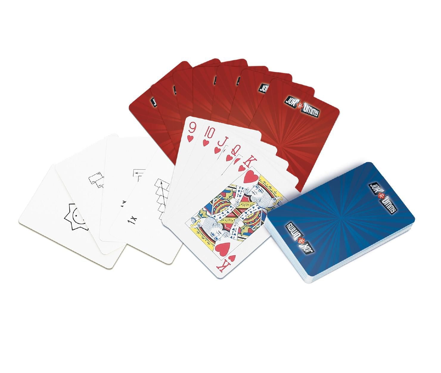 Editions Gladius JOK-R-UMMY Program Cards Board GAME, Modified rummy game