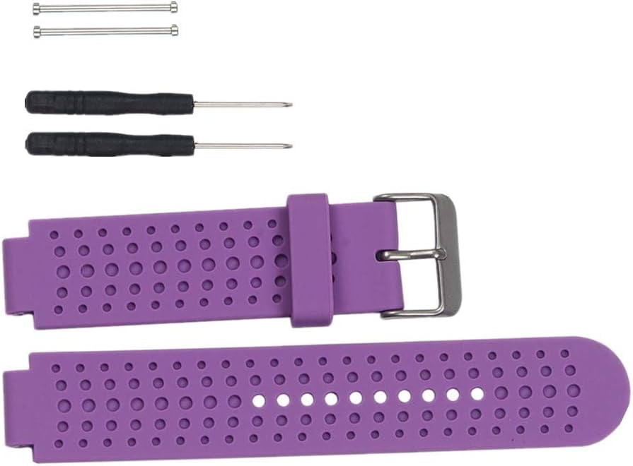 SURJDE Bracelet de Montre Compatible avec Garmin Approach S20 S5 S6, Bracelet de Sport en Silicone Réglable pour Garmin Approach S20 S5 S6 Montre Intelligente