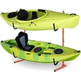 thumbnail image 2 of BeesClover Support de Rangement pour Kayak, Support Robuste pour 2 Kayaks pour Rangement Intérieur et Extérieur, Support de Kayak Autoportant Ajustable, 2 of 8