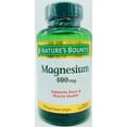 thumbnail image 3 of Nature's Bounty Magnesium 400 mg Softgel 75 ea (Pack of 3), 3 of 5