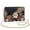 Flower Leopard Print, variant on Pzuqiu Colorful Abstract Women Leather Crossbody Bag Craftsmanship Trendy Women Crossbody Bag with Chain Strap Minimalist Versatile Fashion for Daily Use and Travel