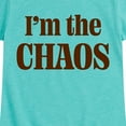 thumbnail image 3 of Instant Message - Chaos Caffeine Kid - Toddler & Youth Girls Short Sleeve Graphic T-Shirt, 3 of 6