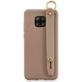 thumbnail image 1 of Étui pour Huawei P20 Pro, Cadre en TPU Doux Gaufré Élégant Pailleté Multicolore Support Doux Sangle de Poignet Protection Complète Pare-Chocs, IBAOLE - Violet R-Café Huawei Mate20 Pro, 1 of 6