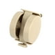 thumbnail image 2 of 4 piezas de ruedas giratorias de plástico de 2 pulgadas color beige con freno, 2 of 3