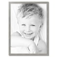 thumbnail image 2 of ArtToFrames 29" x 40" Classic Silver Picture Frame, 29x40 inch Silver Wood Poster Frame (WOM-4926), 2 of 7