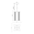 thumbnail image 7 of PD339415VBCR-Alora Lighting-Sabre - 26W LED Pendant-18.13 Inches Tall and 11 Inches Wide-Vintage Brass Finish, 7 of 7