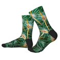 thumbnail image 2 of KLL Thorns Of Macro Cactus Print Cool Socks Men's Women's Crew Socks Funny Crazy Novelty Stockings, 2 of 7