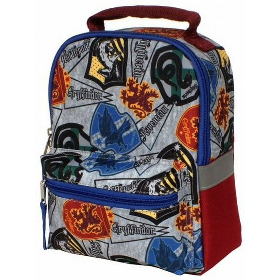 Harry Potter Hogwarts House Crests Insulated Lunch Bag - Lunchbox