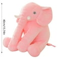 thumbnail image 2 of Toy Soft Elephant Stuffed Animal Hugging Pillow for Kids Nursery Comforting Sleep Companion, 2 of 5