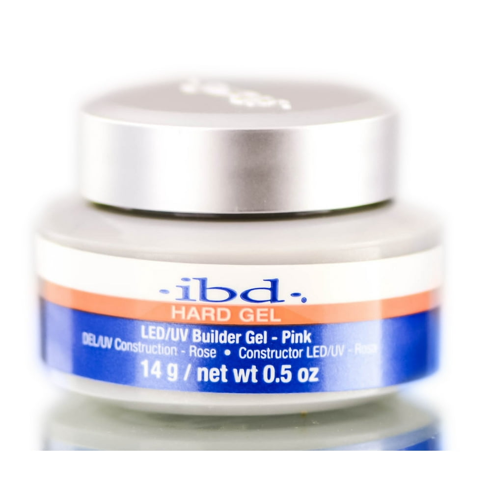 IBD Hard Gel LED/UV Builder Gel Pink 0.5 oz