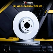 R1 Concepts Carbon Coated Disc Brake Rotor Set WDPN1-46011