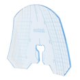 thumbnail image 3 of Dental Guide Plate Clear Accurate Measurement Dental Teeth Arrangement Guide Plate for Dentists, 3 of 5