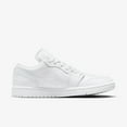thumbnail image 3 of (Women's) Air Jordan 1 Low 'Triple White' (2022) DV0990-111, 3 of 8