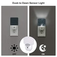 thumbnail image 3 of Fuzoiu Mardi Gras Strings of Beads Print Dusk to Dawn LED Night Light with Light Sensor, Energy-Efficient Touch-Safe Night Lamp for Home, Office, and Kids' Rooms-UK, 3 of 7