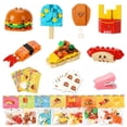 thumbnail image 2 of Valentine's Day Cards for Kids Classroom - 28 PCS Dessert Block Valentines Day Gifts for Kids, Valentine Cards with 7 Designs Block Set, Kids Valentines Cards for School Exchange Gifts, Party Favors, 2 of 4