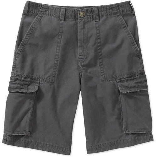 No Boundaries Men's Twill Cargo Short