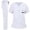 *4-White, variant on VBVC Women's 2 Piece Drawstring Scrub Set,V-Neck Scrub Top and Wide Leg Pants For Women,Ladies Lightweight Nursing Uniform with Pockets,White,S-2XL