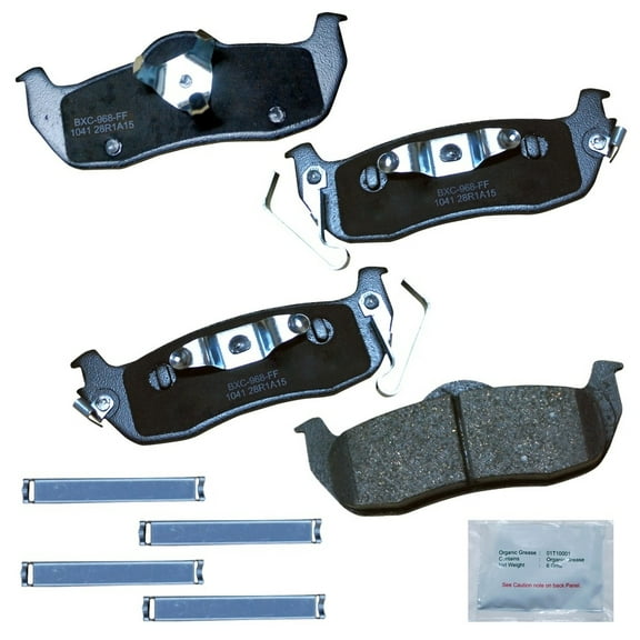 Disc Brake Pad Set Fits select: 2004-2015 NISSAN TITAN, 2005-2010 JEEP GRAND CHEROKEE