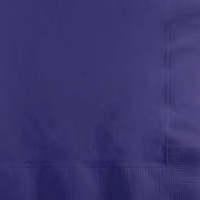 Party Central Club Pack of 1200 Grape Purple Premium 2-Ply Disposable Beverage Napkins 5"
