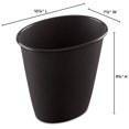 thumbnail image 4 of Sterilite Wastebasket, 1.5 Gallon, Black, 12 Pack, 4 of 4