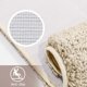 thumbnail image 3 of Bath Mat, Non-Slip Absorbent Bathroom Mat, Soft and Skin-Friendly Bath Mat, Washable Bath Mats, 50x80 cm, Beige, 3 of 5