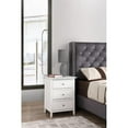 thumbnail image 2 of Glory Furniture Daniel 3 Drawer Nightstand in White, 2 of 7