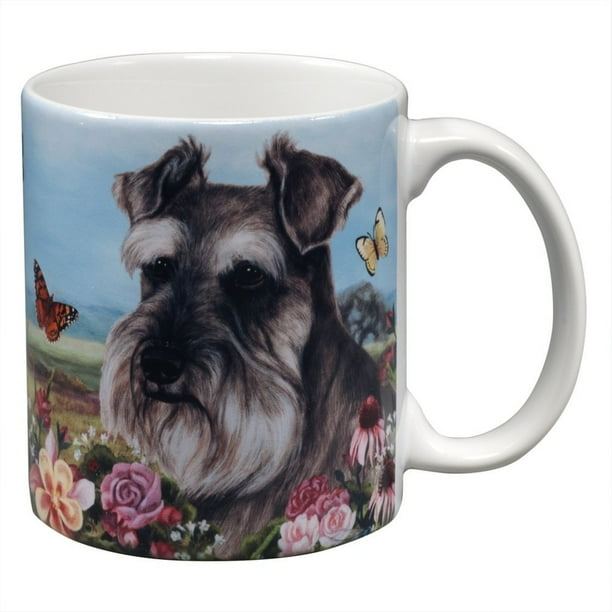 Schnauzer Uncropped Garden Party Fun Mug Animal Inspired Clothing By Animal World Walmart Com