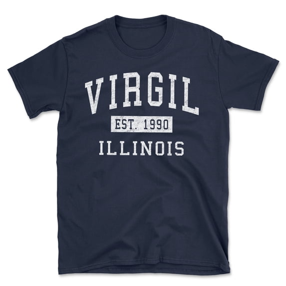 Virgil Illinois Classic Established Men's Cotton T-Shirt