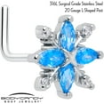 thumbnail image 2 of NOSE RING L-Shape, 2 of 5