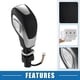 thumbnail image 3 of Perilla de palanca de cambios automática Unique Bargains para Ford Escape 2013-2016 ABS negro, 3 of 6