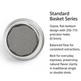 thumbnail image 2 of Cesta para espresso Chengtech de 58 mm, 14 g, fondo plano, acero, 2 of 6