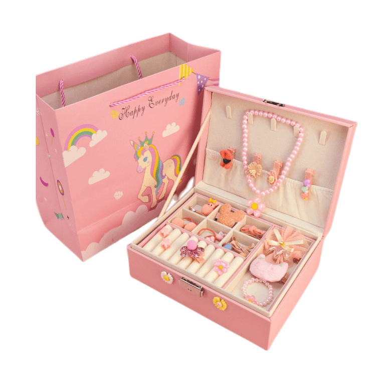 Kids Jewelry Box - 1 Pack Keepsake Paper Box for Boys and Girls