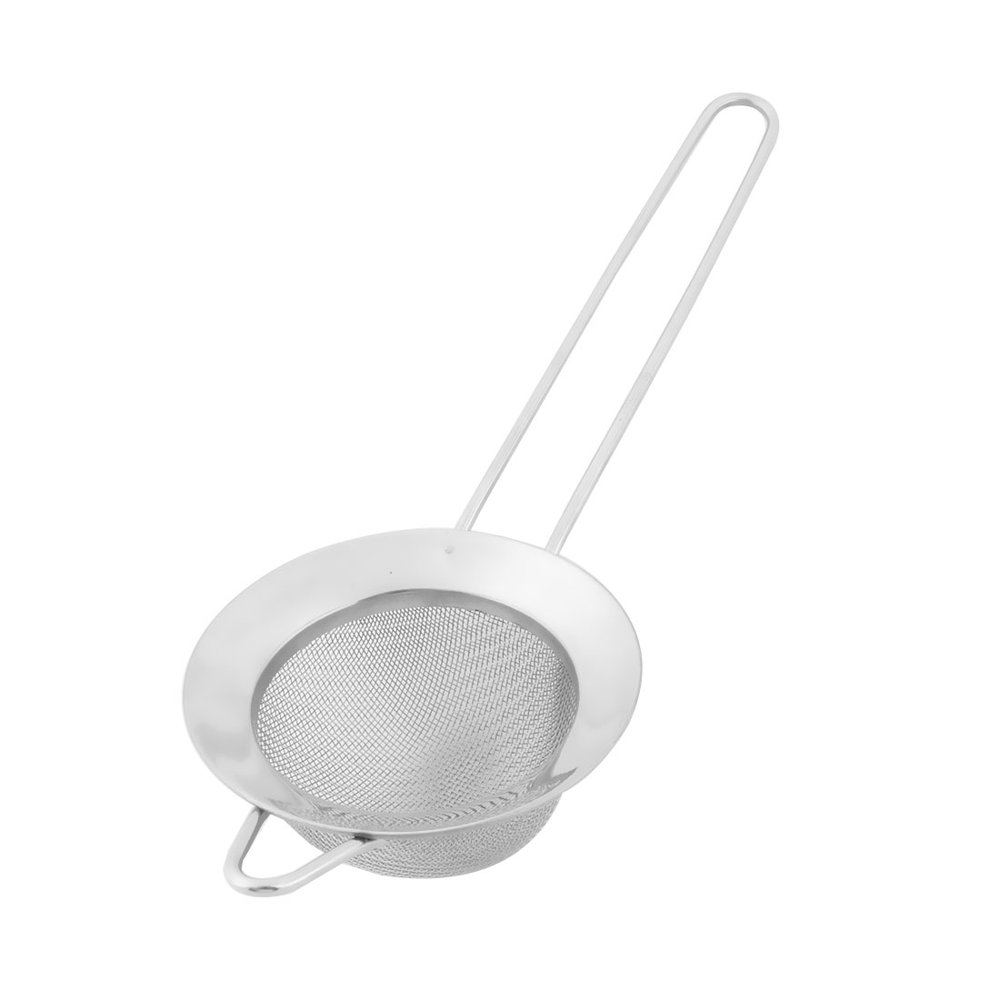 Home Kitchen Stainless Steel Oil Coffee Mesh Filter Strainer Spoon