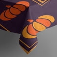 thumbnail image 3 of Thanksgiving Day Table Cloth Waterproof Spillproof Tablecolths Table Covers Happy Fall Pumpkin Tablecloth for Dining Kitchen Restaurant Birthday Rectangle,60x84inch, 3 of 5
