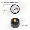 thumbnail image 1 of MYG Y40 Y50 0-180PSI Gas Water Fuel Liquids Meter Pressure Gauge for Air Compressor, 1 of 7
