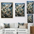 thumbnail image 4 of Designart "Snowdrops, The Milk-White Flowers Of Winter" Snowdrops Floater Framed Wall Decor, 4 of 5