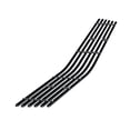 thumbnail image 2 of APS Compatible with Chevy Corvette 2006-2010 C6 Z06 Lower Bumper Stainless Steel Black 8x6 Horizontal Billet Front Grill Grille Insert C65768J, 2 of 7