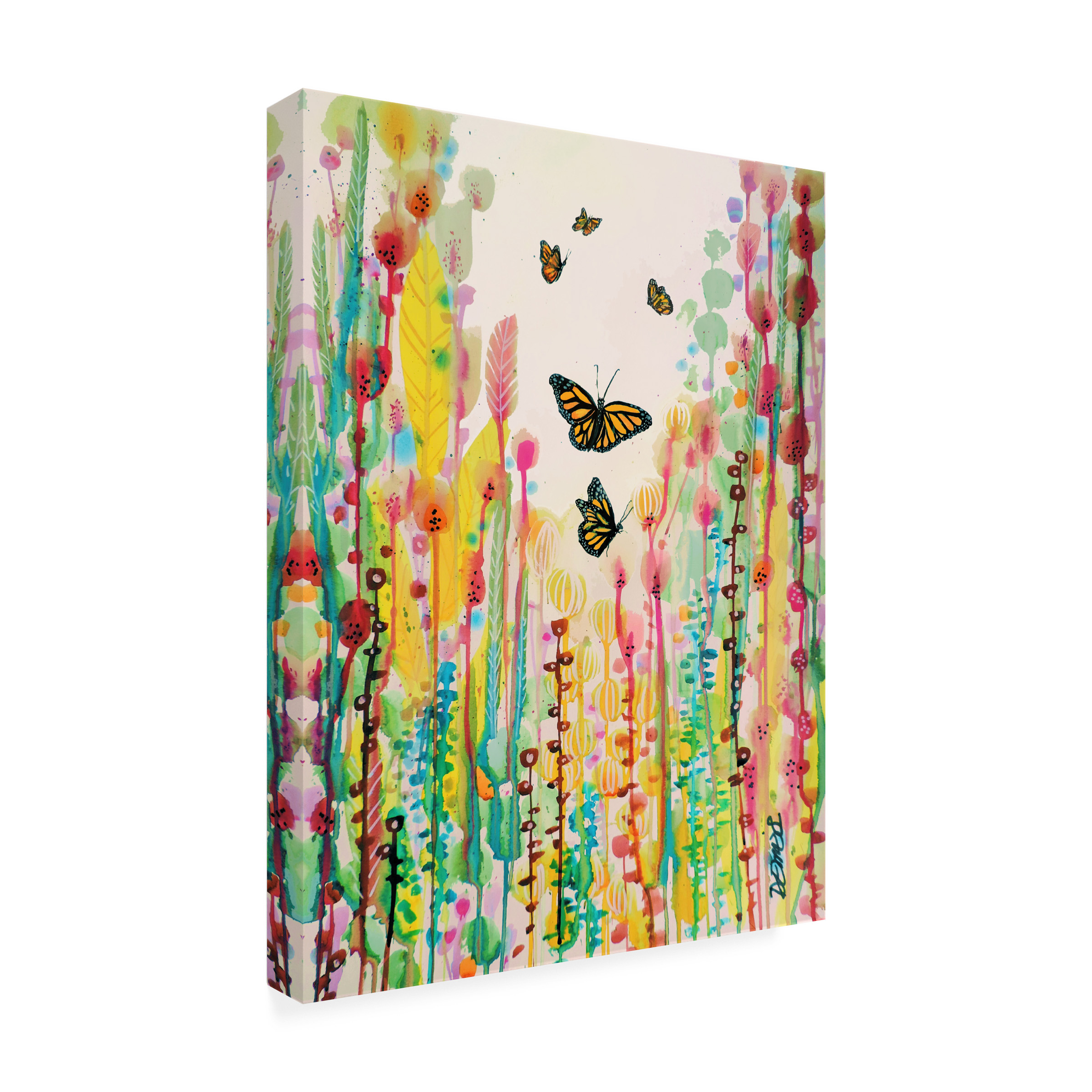Sylvie Demers 'Cette Cage N etait Qu un Cocon' Canvas Art