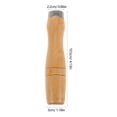 thumbnail image 2 of Minkissy 5pcs File Handles Wooden Ergonomic for Craftsmen Woodworking, 2 of 6