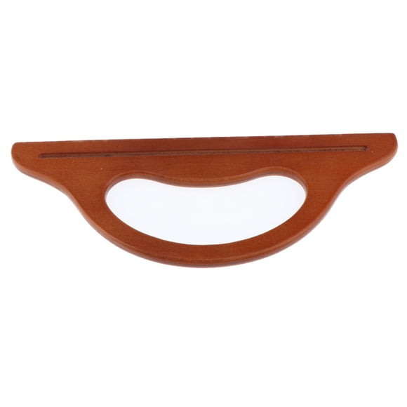 Wooden Bag Handle Replacement Wood Wooden Bag Handle DIY Purse Handle Handcraft Supplies Wood Purse Handle , Brown