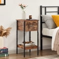 thumbnail image 4 of VECELO 3-Piece Bedroom Set with Full Metal Bed Frame and 2 Nightstand (Set of 3), 4 of 8