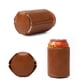 thumbnail image 3 of Yuarrent Cubierta de cuero para botella de cerveza para evitar la condensación y secar las manos, latas de bebidas energéticas para eventos al Barra de herramientas Marrón, 3 of 6