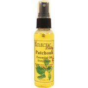 Patchouli Essential Oil Body Spray (Double Strength), 2 ounces