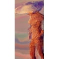 thumbnail image 2 of Tienhaara, Michael 14x24 Gold Ornate Wood Framed with Double Matting Museum Art Print Titled - Female Standing I, 2 of 4
